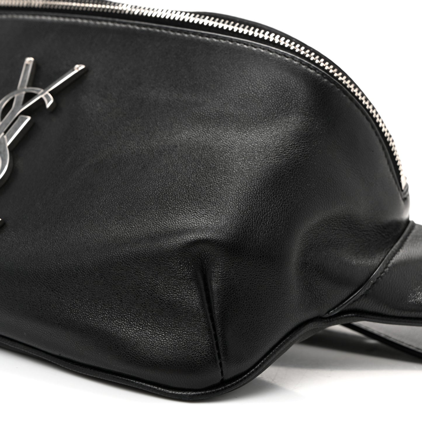 Lambskin Monogram Belt Bag  Black