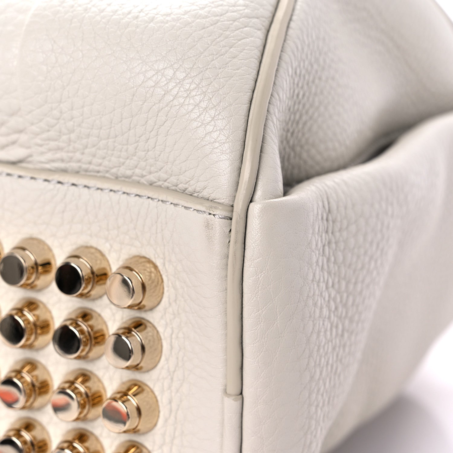 Alexander Wang Pebbled Lambskin Rocco Grey Gold Hardware 8 of 8