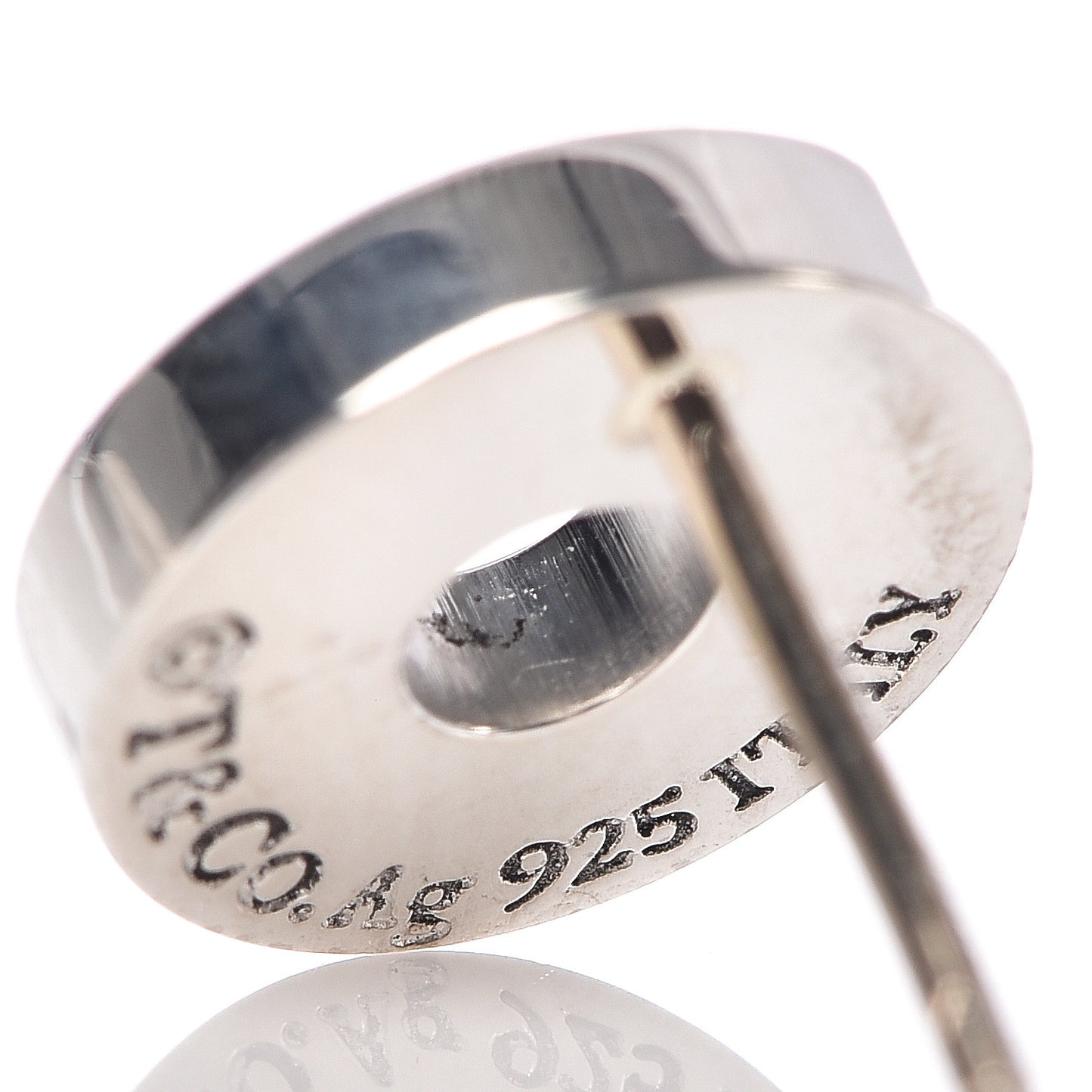 Sterling Silver 1837 Circle Earrings