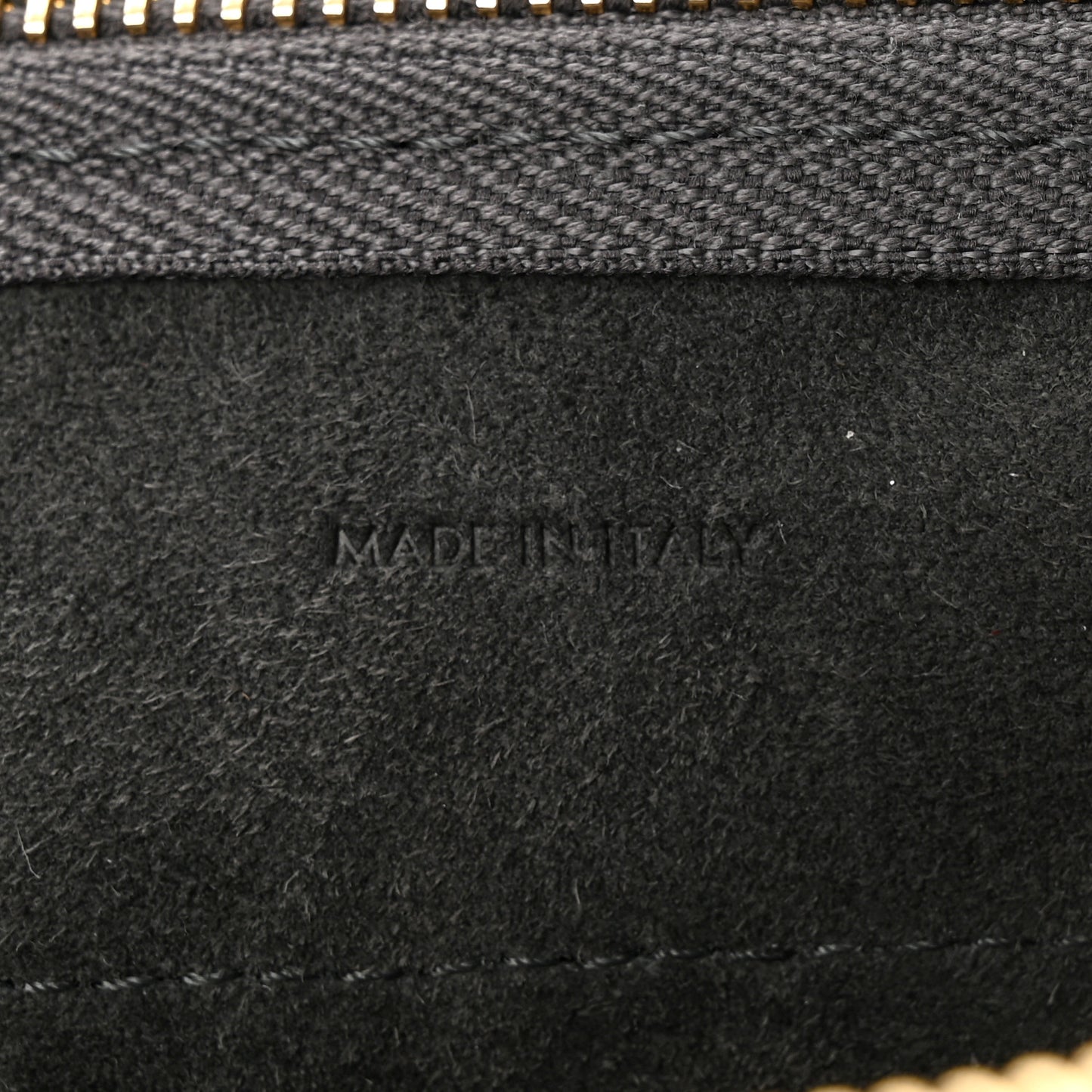 Grained Calfskin Nano Belt Bag Grey