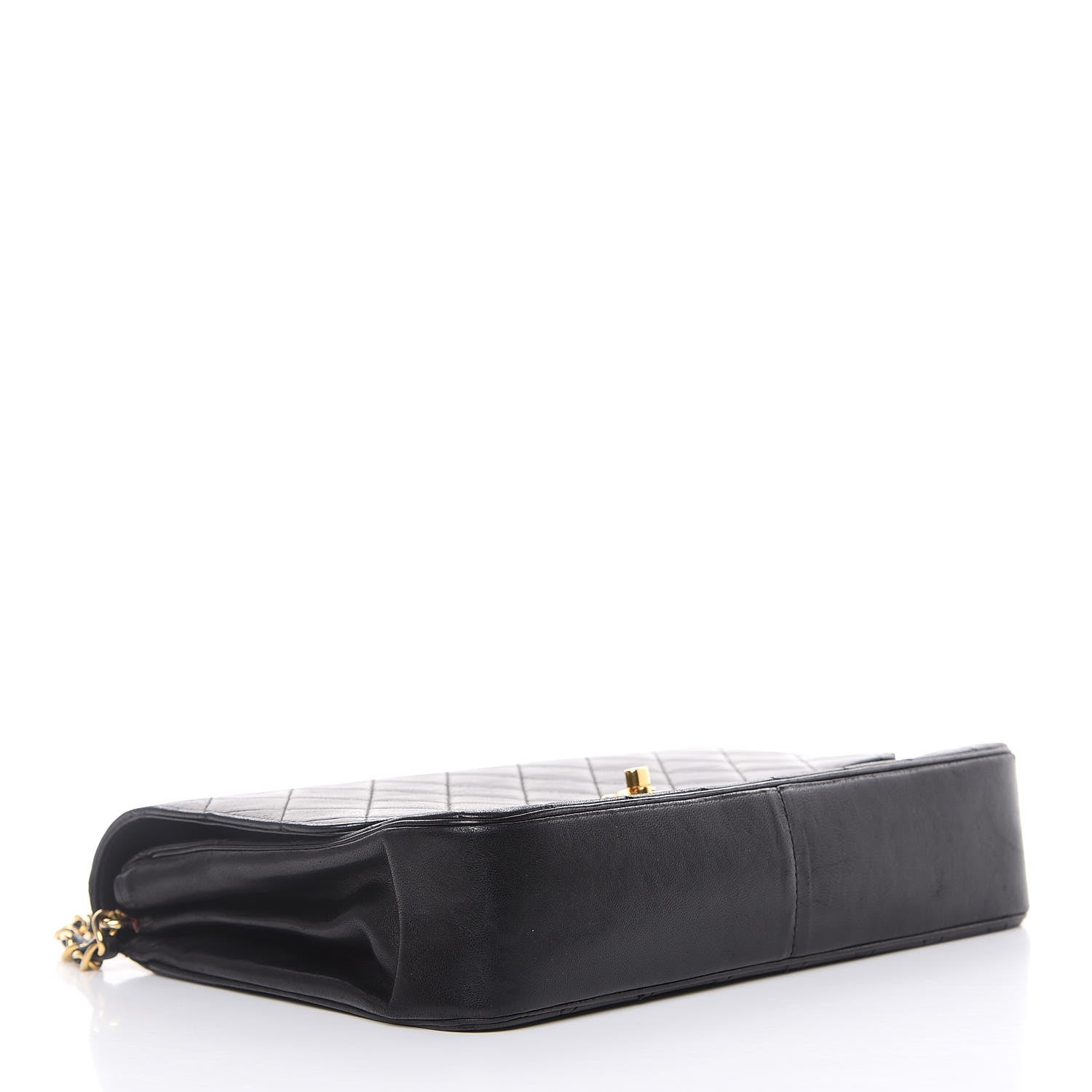 Chanel Lambskin Quilted Medium Single Flap Black 4 of 18