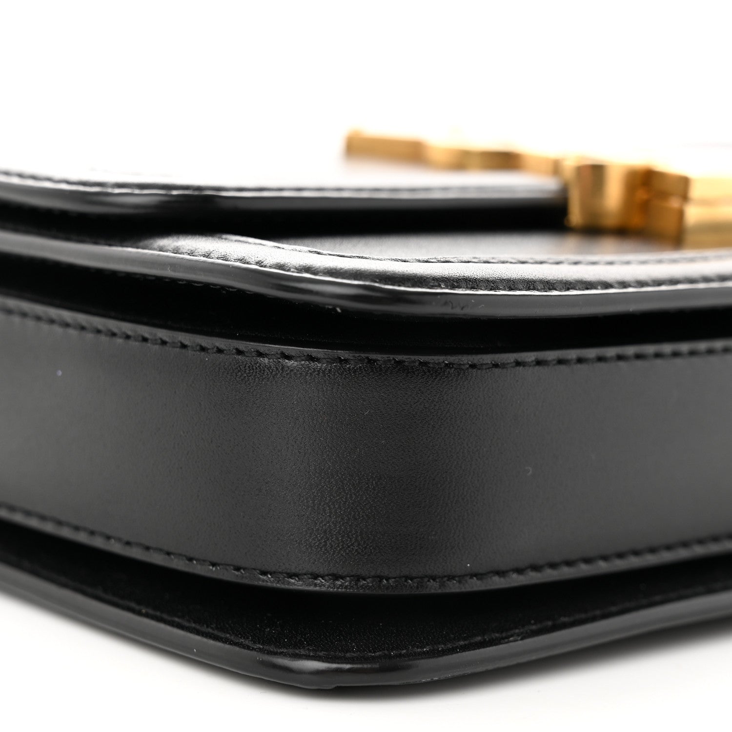 Saint Laurent Smooth Calfskin Small Solferino Satchel Black 8 of 10