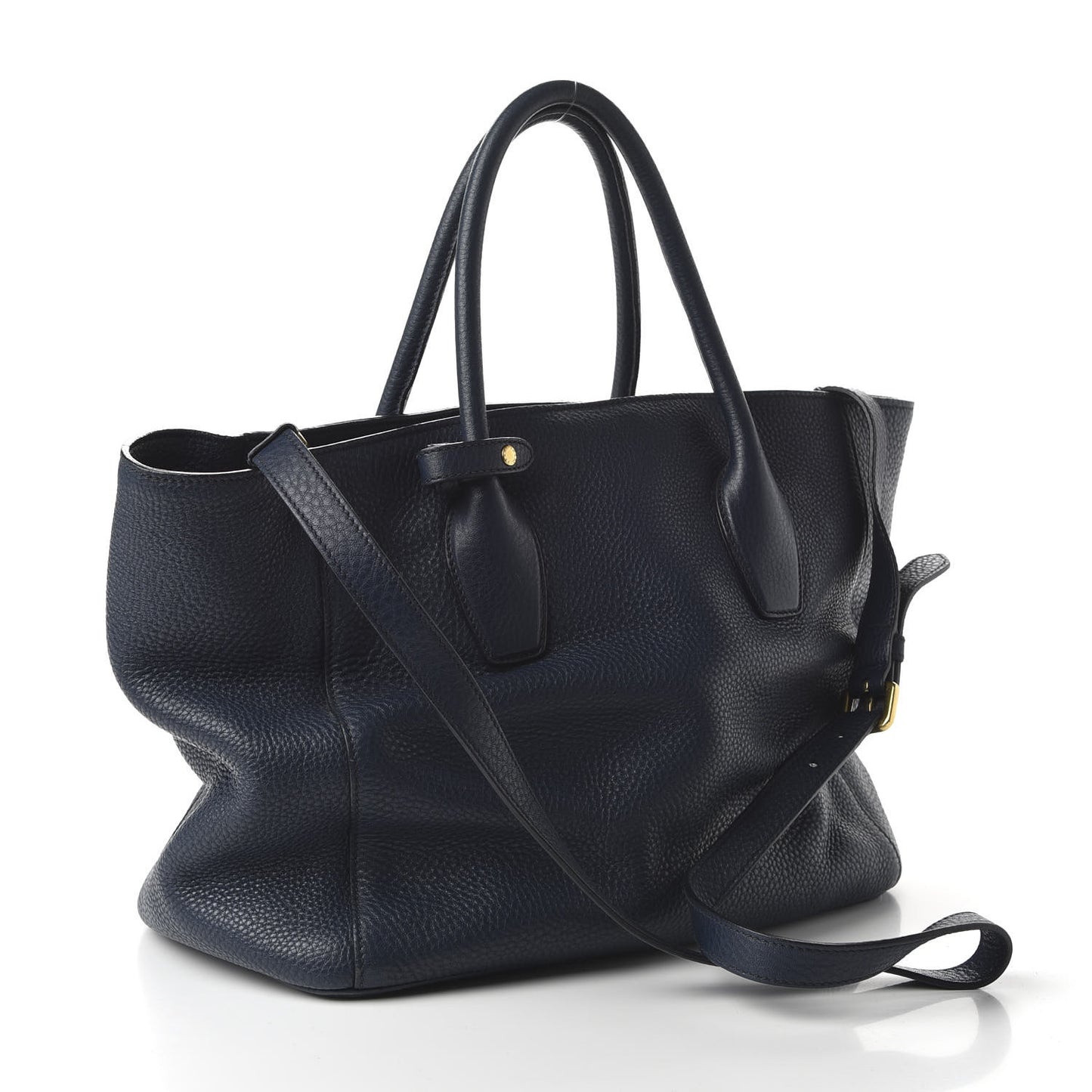 Vitello Daino Tote Bluette