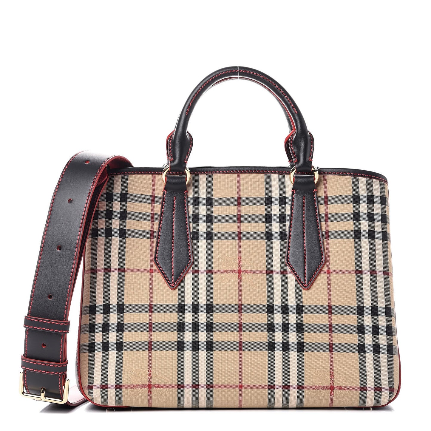 Horseferry Check Medium Ballingdon Tote Honey Black