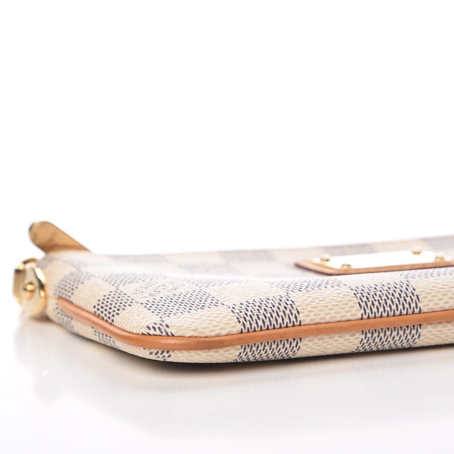Louis Vuitton Damier Azur Pochette Milla MM 8 of 9