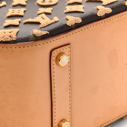 Louis Vuitton Monogram Tuffetage Deauville Cube Caramel 12 of 12