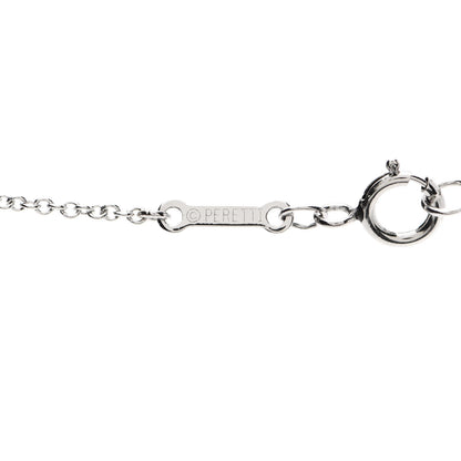 Tiffany Platinum Diamond .08ct Elsa Peretti Diamonds by the Yard Pendant Necklace 3 of 5