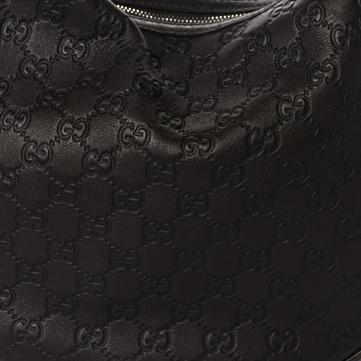 Gucci Guccissima Medium GG Twins Hobo Dark Brown 8 of 12