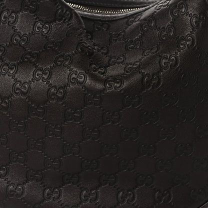Gucci Guccissima Medium GG Twins Hobo Dark Brown 8 of 12
