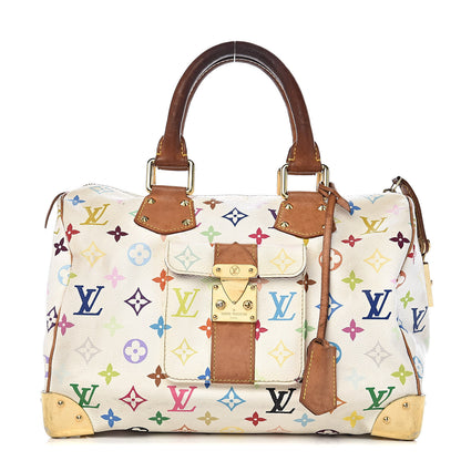 Louis Vuitton Monogram Multicolor Speedy 30 White 1 of 14
