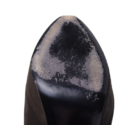 Saint Laurent Suede Vika 95 Chelsea Boot 39 Haunting Green 11 of 12