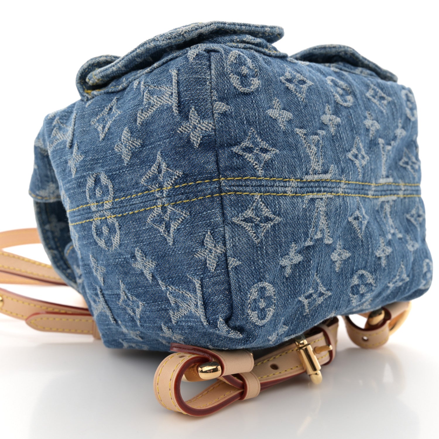Louis Vuitton Denim Venice Backpack Blue 8 of 10