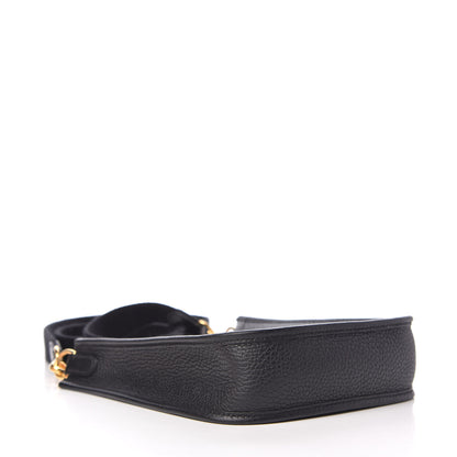 Hermes Taurillon Clemence Evelyne TPM Black 4 of 11