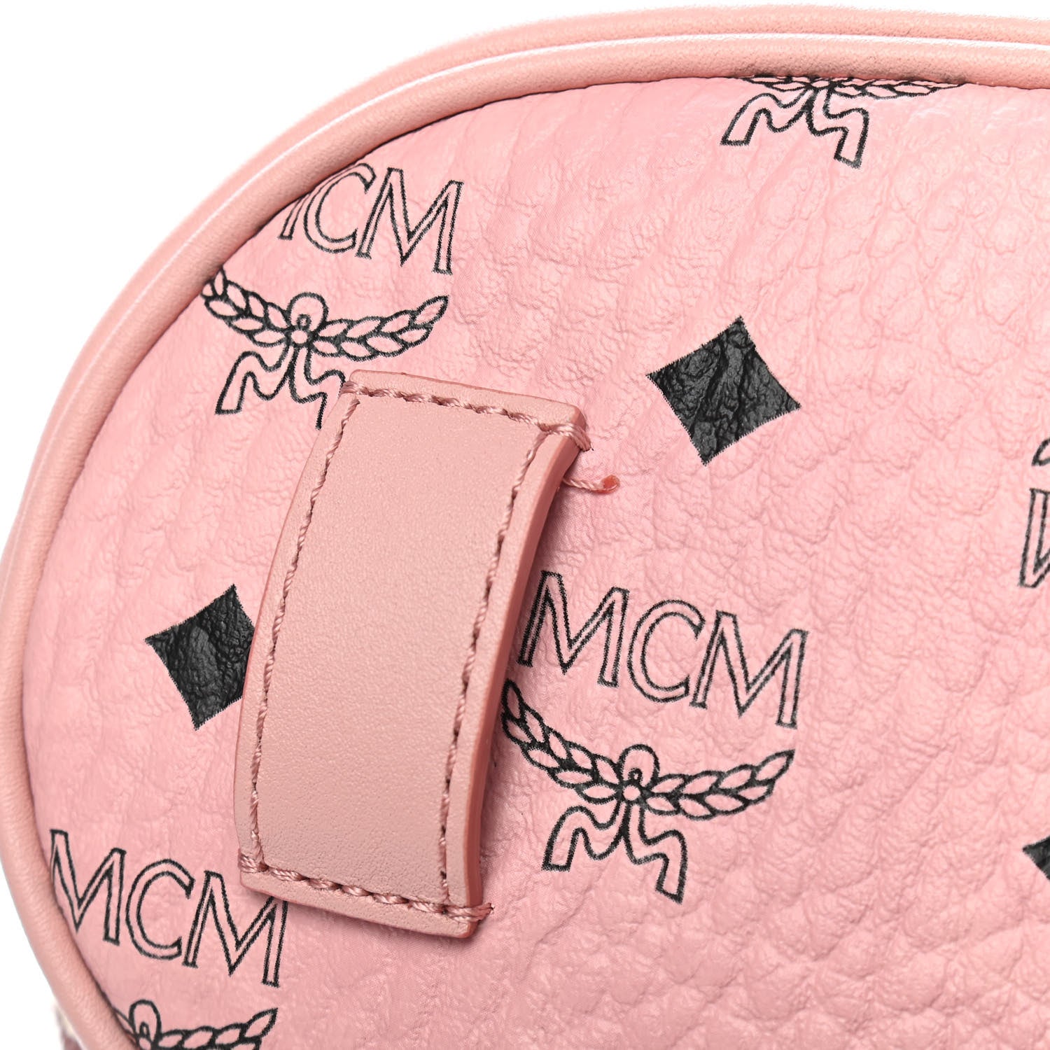 MCM Visetos Small Essential Belt Bag Pink 8 of 8
