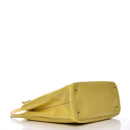 Prada Saffiano Vernice Tote Ananas 5 of 17
