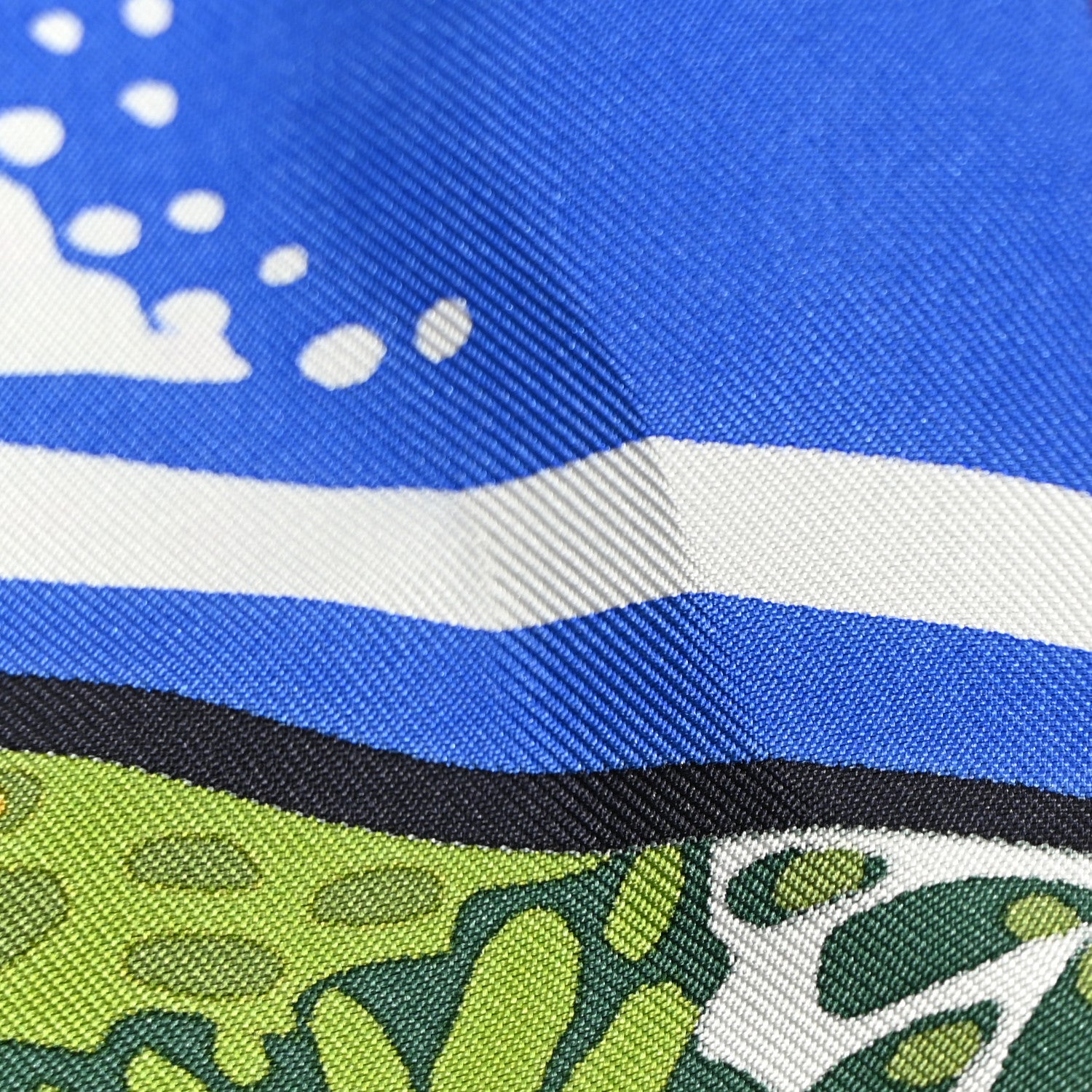 Hermes Silk L'Esprit de la Foret Scarf 90 5 of 8