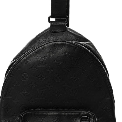Louis Vuitton Monogram Shadow Racer Slingbag Black 7 of 9