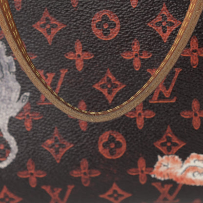 Louis Vuitton Catogram Neverfull MM Marron 14 of 16