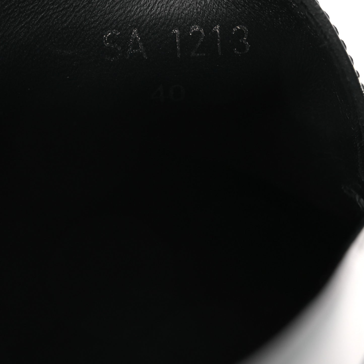 Calfskin Terra Moccassins 40 Black