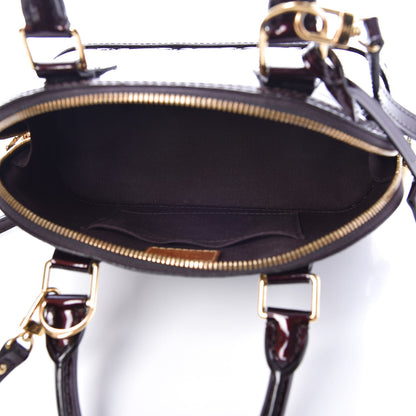 Louis Vuitton Vernis Alma BB Amarante 5 of 6