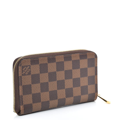 Louis Vuitton Damier Ebene Zippy Compact Wallet 2 of 6