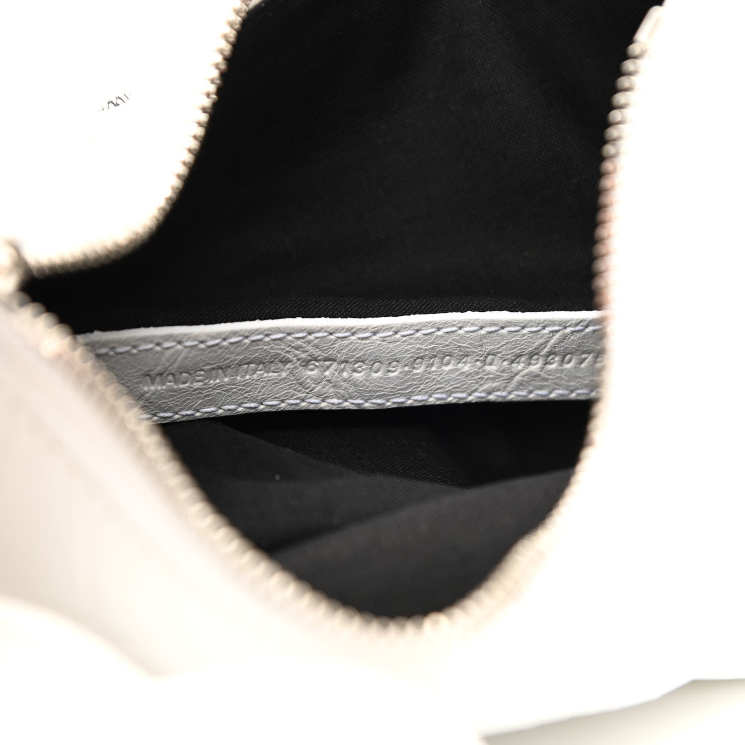 Balenciaga Agneau Arena Le Cagole Shoulder Bag XS Optic White 7 of 10