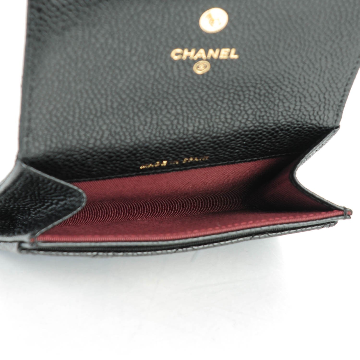 Chanel Caviar Quilted Card Holder Black 8 of 8