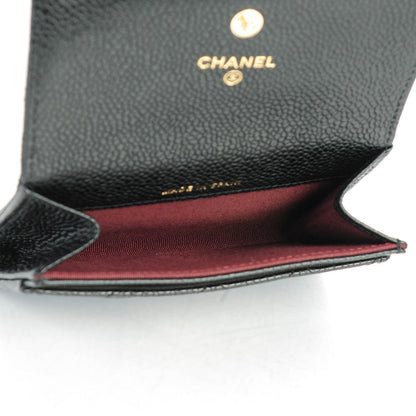 Chanel Caviar Quilted Card Holder Black 8 of 8
