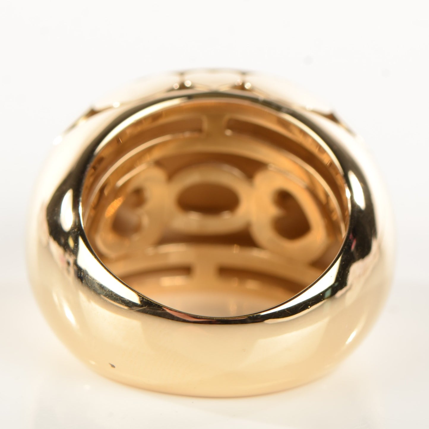 18K Yellow Gold Citrine Ring 55 7