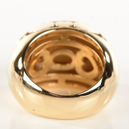 Chopard 18K Yellow Gold Citrine Ring 55 7 3 of 6