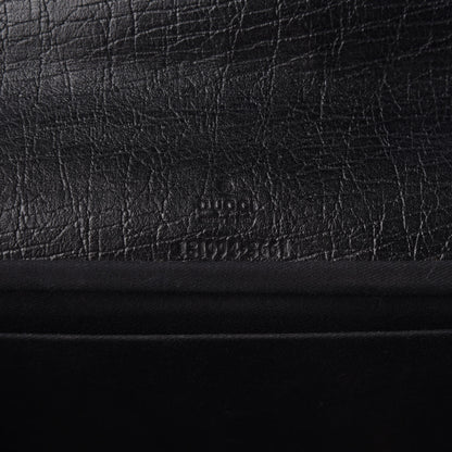 Gucci Monogram Bamboo Web Clutch Black 6 of 6
