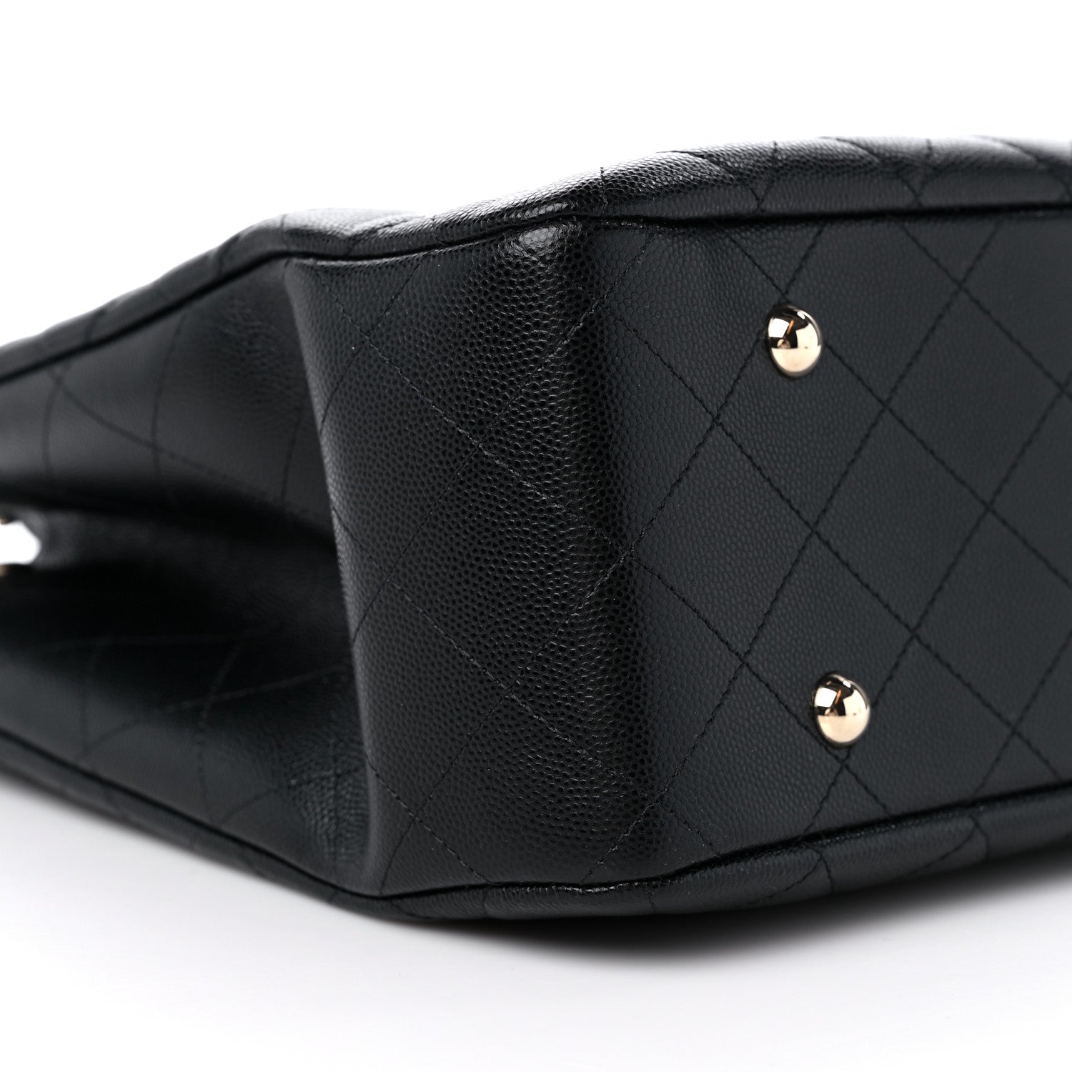 Chanel Caviar Quilted Large Shopping Tote Black 8 of 10