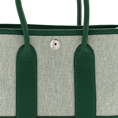 Hermes H Viking Negonda Neo Garden 23 Ecru Vert Moyen 8 of 10