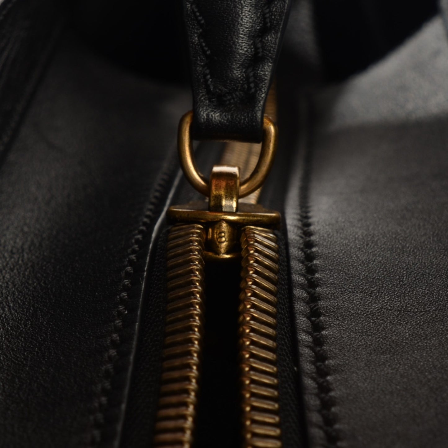 Smooth Calfskin Mini Luggage Black