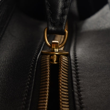 Celine Smooth Calfskin Mini Luggage Black 5 of 8