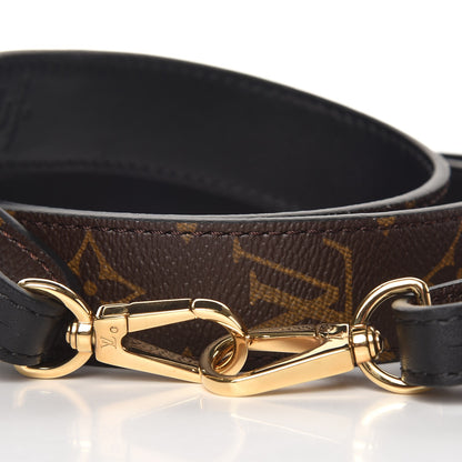 Louis Vuitton Monogram Bandouliere Shoulder Strap XL Black 2 of 5