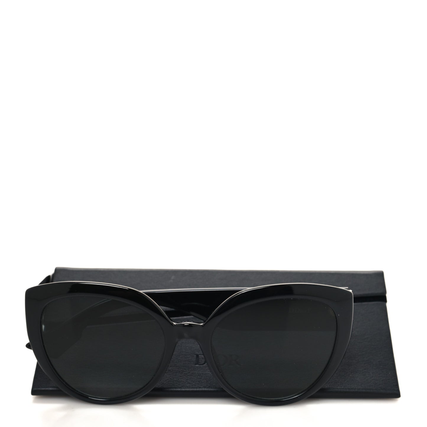 Acetate DDiorF Cat Eye Sunglasses Black
