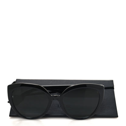 Christian Dior Acetate DDiorF Cat Eye Sunglasses Black 9 of 9