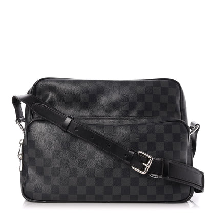 Louis Vuitton Damier Graphite Sac Leoh Messenger Bag 1 of 10
