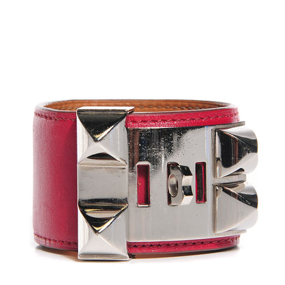 Hermes Swift Collier De Chien CDC Bracelet Small Rubis 3 of 6