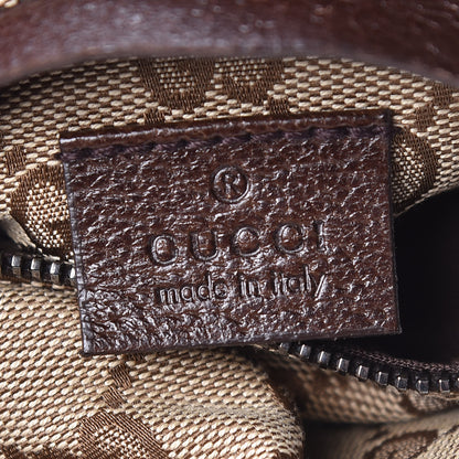 Gucci Monogram Web Belt Bag Dark Brown 6 of 12