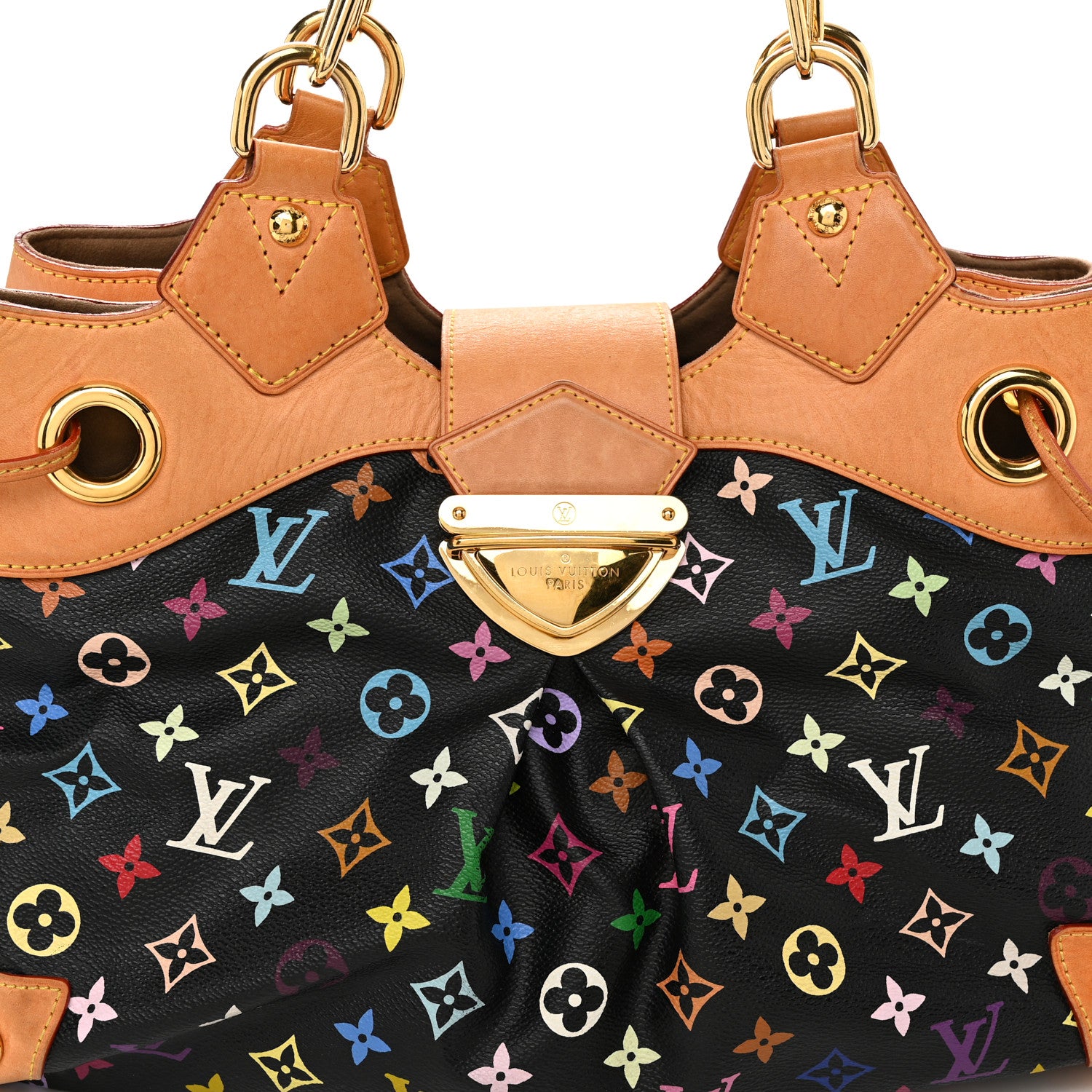 Louis Vuitton Monogram Multicolor Ursula Black 8 of 15