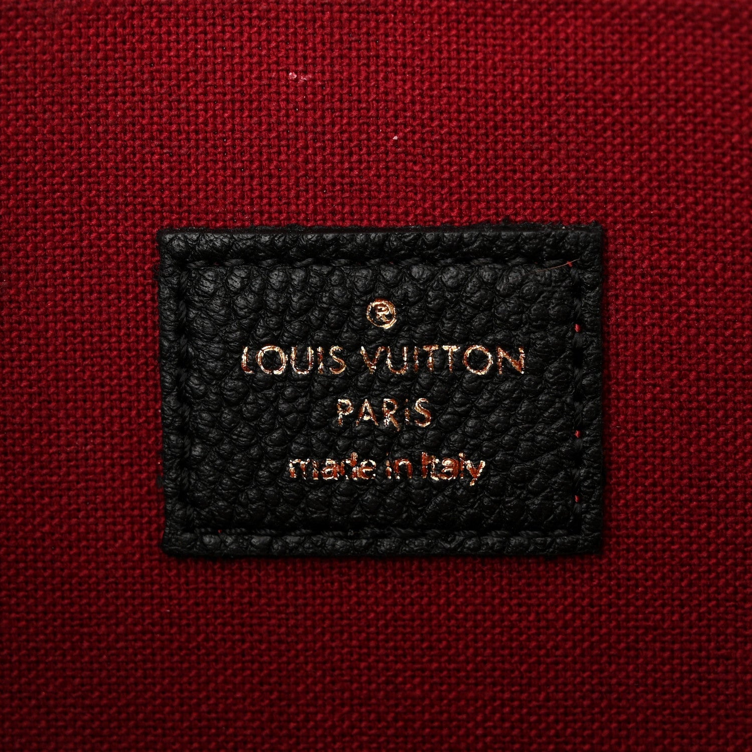 Louis Vuitton Empreinte Monogram Giant Felicie Pochette Black Beige 7 of 13