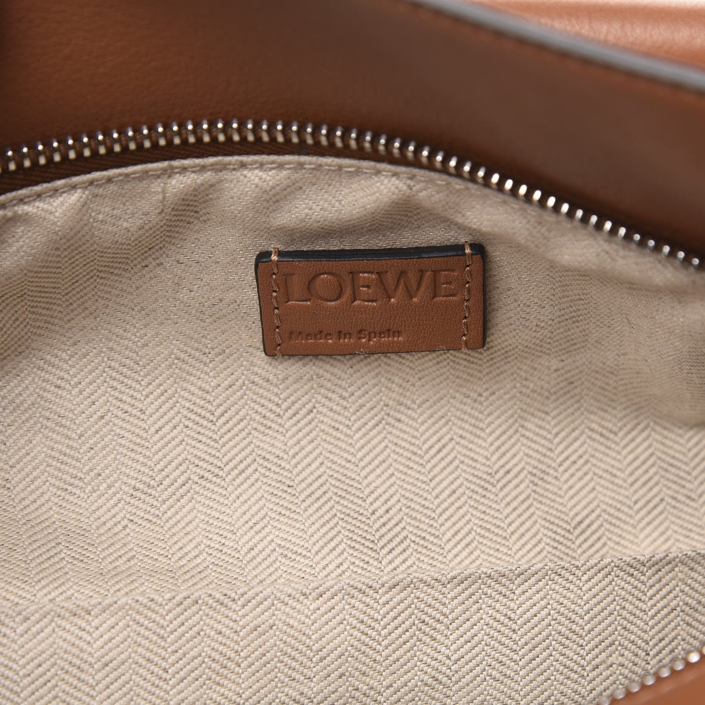 Calfskin Medium Puzzle Bag Tan