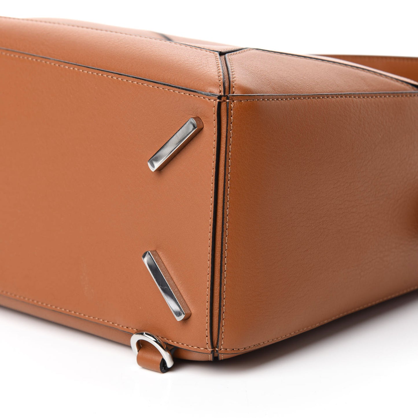Calfskin Medium Puzzle Bag Tan