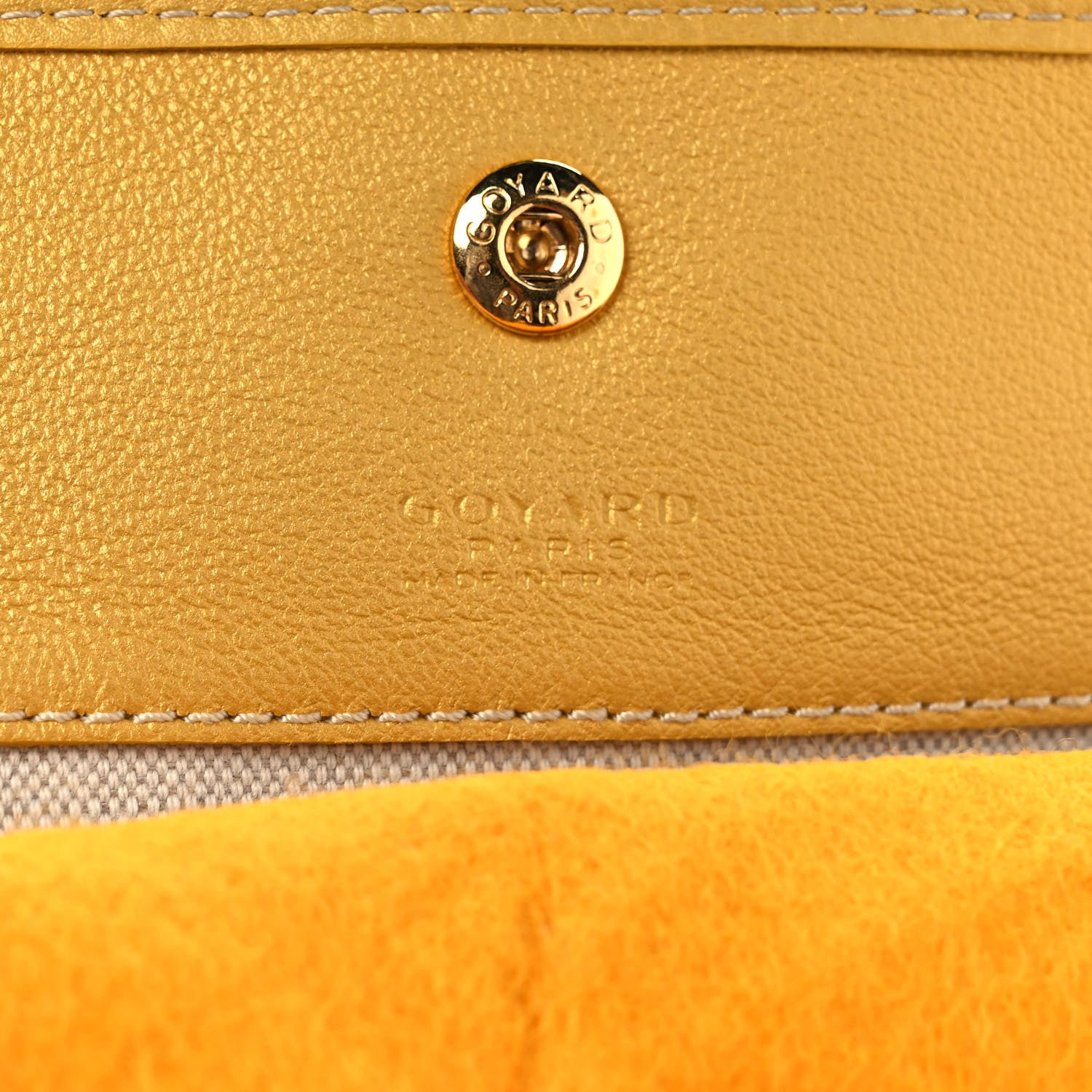 Goyard Goyardine Precious Metals Saint Louis GM Gold 5 of 7