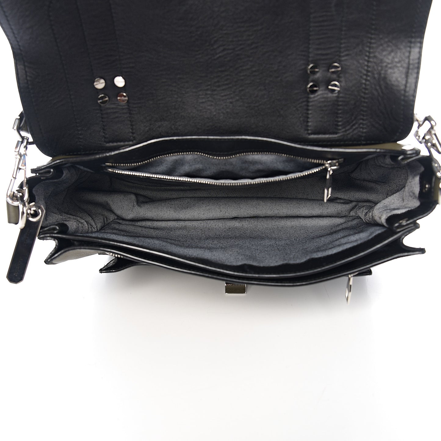 Grained Calfskin Medium PS1 Plus Satchel Cypress