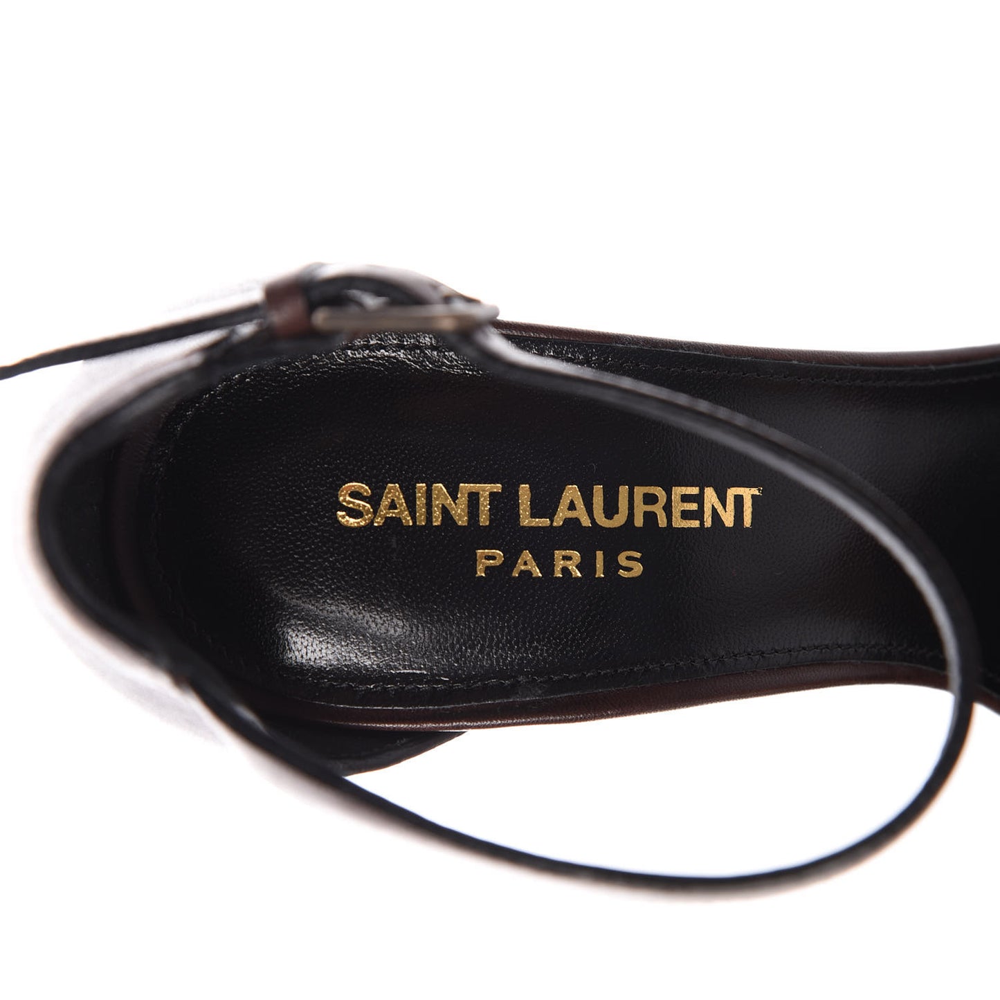 Calfskin Opyum Sandals 37 Brown