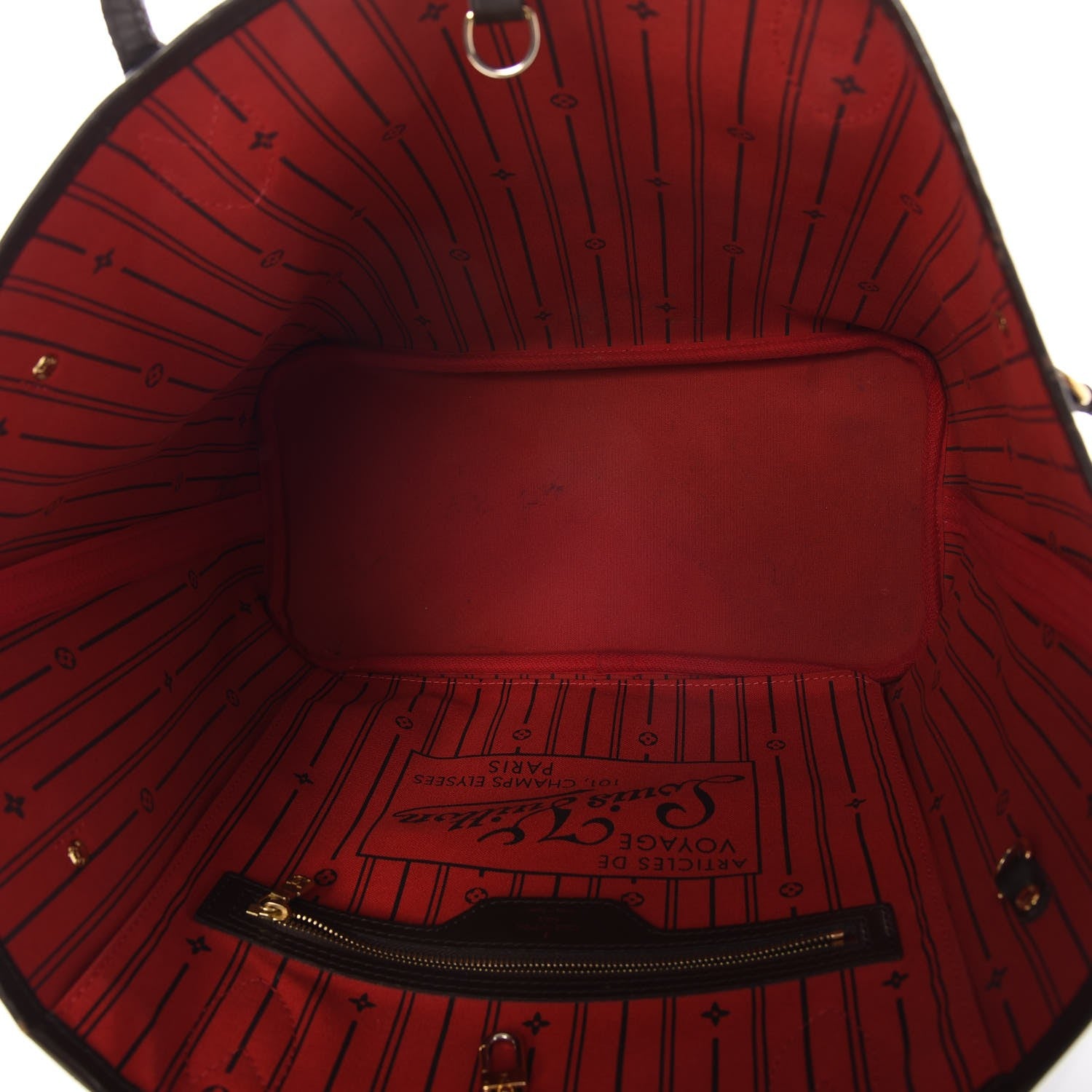 Louis Vuitton Damier Ebene Neverfull MM 7 of 16