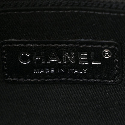 Chanel Caviar Chevron Quilted Medium Coco Handle Flap Dark Grey 7 of 11